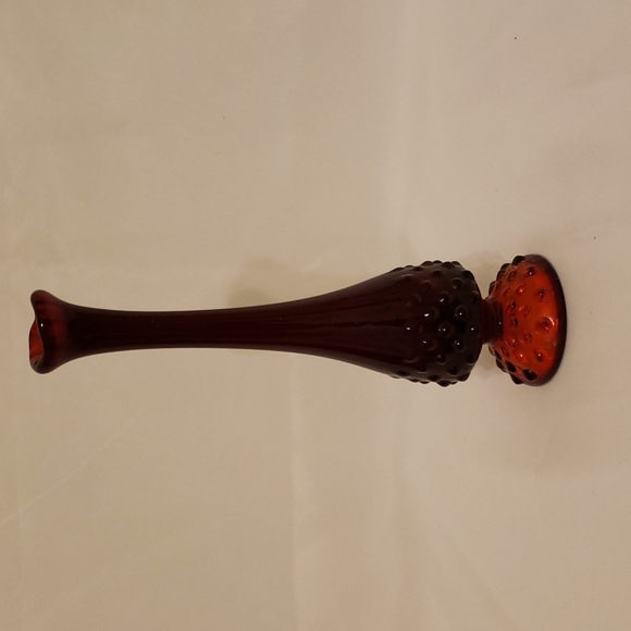 Fenton Other Vintage Fenton Red Glass Bud Vase Poshmark
